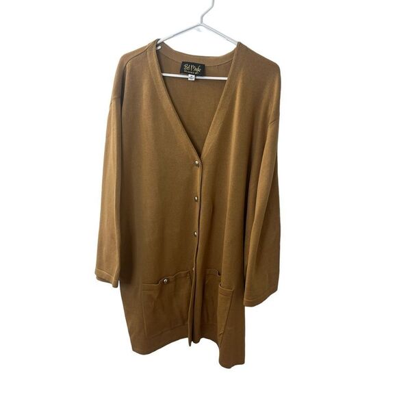 Bob Mackie Button Front Cardigan Sz 3X - Picture 2 of 7
